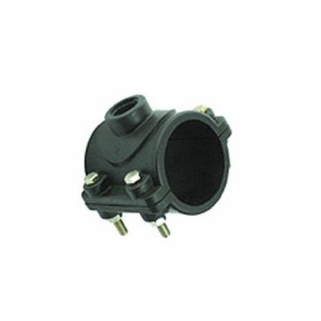 Collarín 63mm salida 3/4\\" P.E. con tornillos 63MM