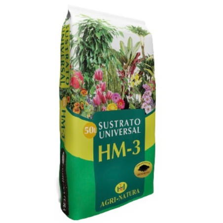 Sustrato universal HM-3 50lt SUSTRATO ENRIQUECIDO