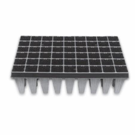 Semillero 54 alvéolos forestal ( Alveolo lado lado 4cm x 4.5cm profundo 7cm) SEMILLEROS