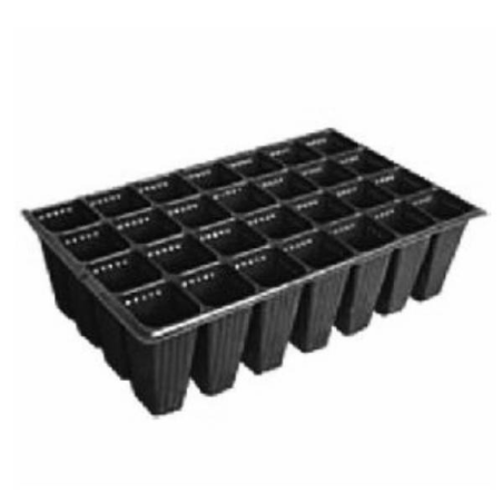 Semillero 28 alvéolos forestal 20uds ( Alveolo lado lado 6cm x 6cm profundo 10cm) SEMILLEROS