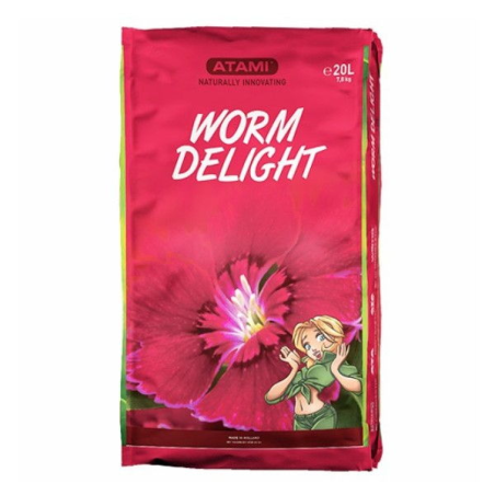 Worm Delight (Humus de lombriz) 20lt GUANO Y HUMUS