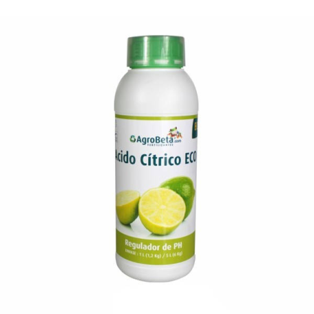 Acido Citrico ECO PH Down 1l Agrobeta AGROBETA AGROBETA