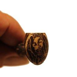 Pipa de bolsillo semilla Tagua ( Bob ) 5,5cm PIPAS