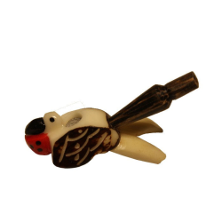 Pipa de bolsillo semilla Tagua ( fragata ) 8,5cm PIPAS