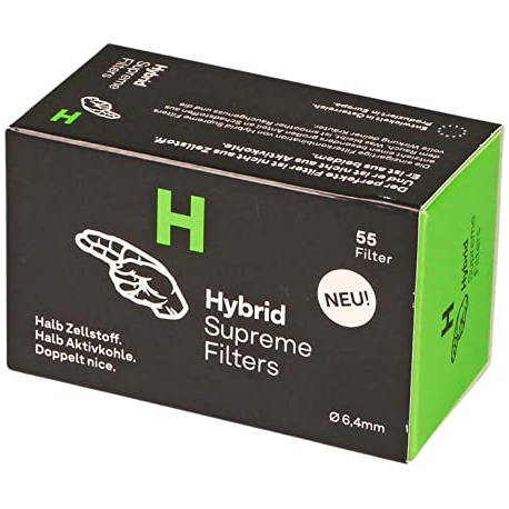 Hybrid Supreme Filters ( cajetilla 55 uni - 6.5mm ) BOQUILLAS Y FILTROS