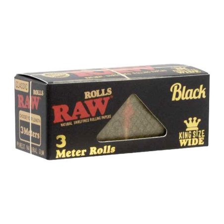 Rollo Raw Black 6cm x 3 metros ROLLO