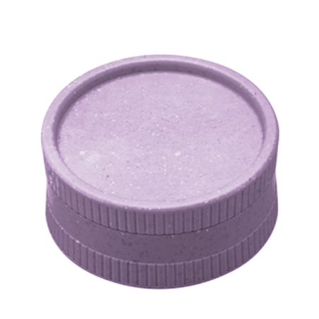 Grinder Hemp Biodegradable 55 mm. Purple GRINDERS 2 PARTES
