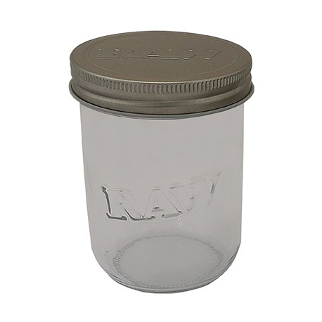 Tarro Raw Mason Jar Cristal 16 OZ (500ml) BOTES HERMÉTICOS