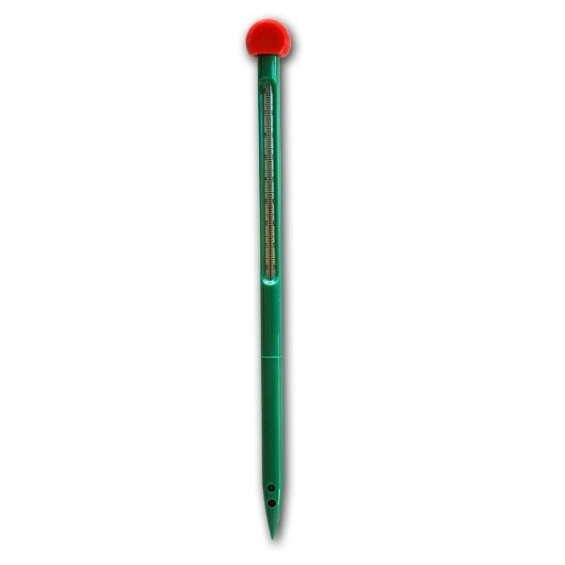 Termometro suelo plastico Rojo/Verde  TERMÓMETROS HIGRÓMETROS