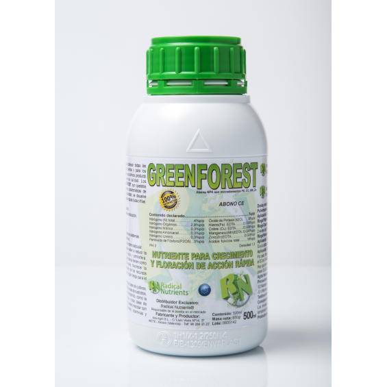 Green Forest Nutrient Grow/Bloom 500ml Radical Nutrients RADICAL NUTRIENTS RADICAL NUTRIENTS