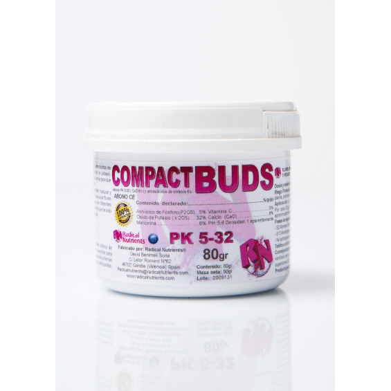 Compact Buds 80gr Radical Nutrients RADICAL NUTRIENTS RADICAL NUTRIENTS