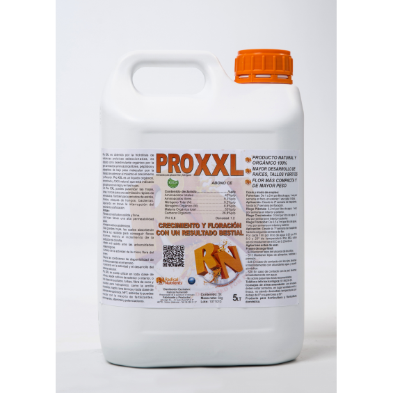 Pro XXL Grow Bloom 5lt Radical Nutrients RADICAL NUTRIENTS RADICAL NUTRIENTS