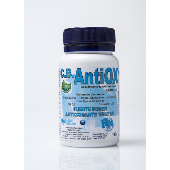 C.B. AntiOX 100ml Radical Nutrients RADICAL NUTRIENTS RADICAL NUTRIENTS
