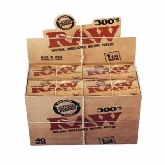 Caja Raw 300 Classic (40uds) RAW PAPEL 1/4