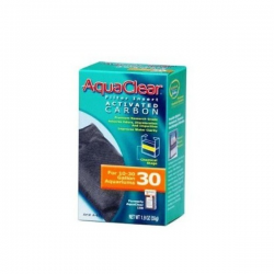 Filtro Aquaclear 30 carga de Carbón  FILTRO AQUACLEAR