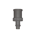 Conector Hembra dentado gris para Coolnet