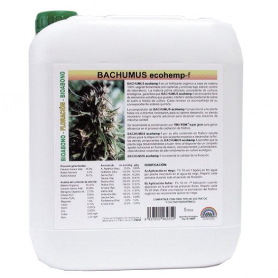 Bachumus Ecohemp F 20lt Trabe TRABE TRABE