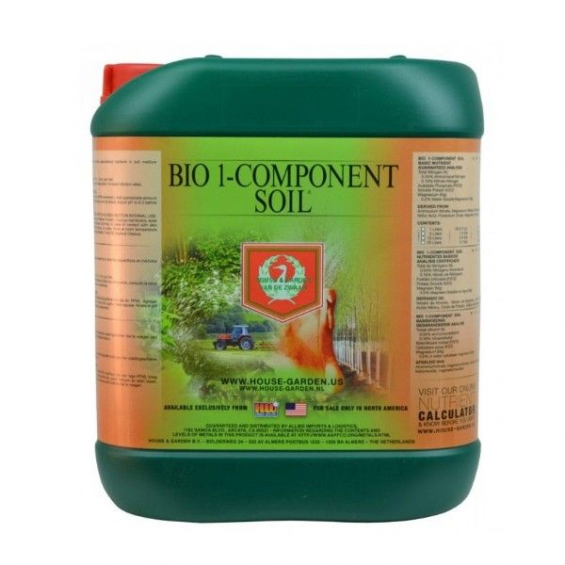 Bio 1 Component Soil 10lt House&Garden HOUSE & GARDEN HOUSE&GARDEN