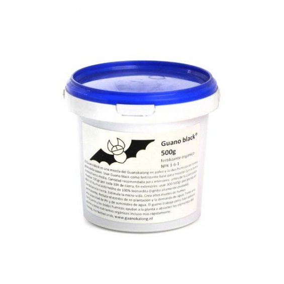 Guano Black 500gr GUANO KALONG GUANO Y HUMUS