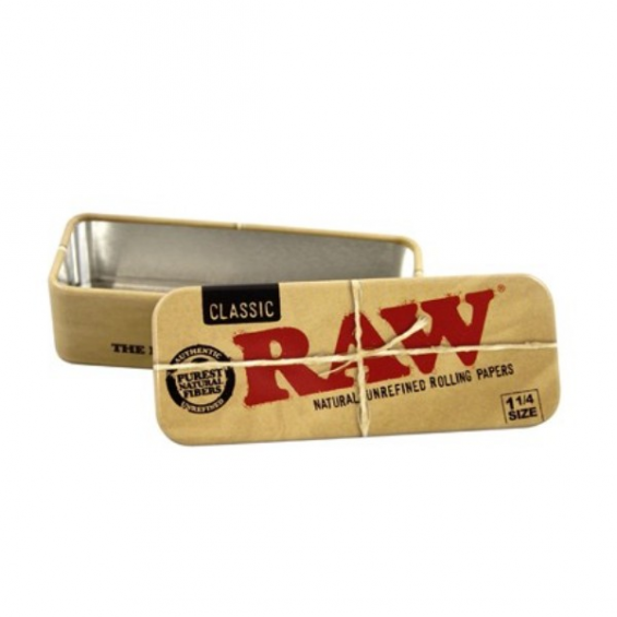 Caja RAW metal Roll Caddy 1/4 RAW CAJAS