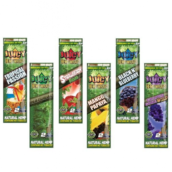 Blunt Juicy Hemp Wraps Mix sabores (6 unidades) Juicy Jay Blunts