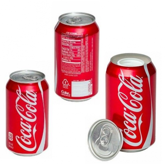 Lata de Ocultación Coca Cola ( sin líquido )  OCULTACIÓN