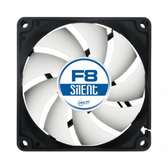 VENTILADOR ARTIC F8 SILENT  Componentes LED