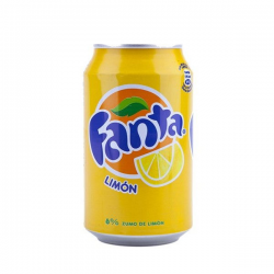 Camuflaje ocultación Fanta Limón ( sin líquido )  OCULTACIÓN