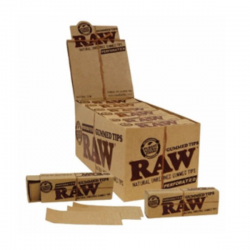 Caja Boquillas RAW Gummed classic (24 libritos) RAW BOQUILLAS Y FILTROS