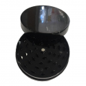 Grinder Plástico Grande Negro Opaco 10cm