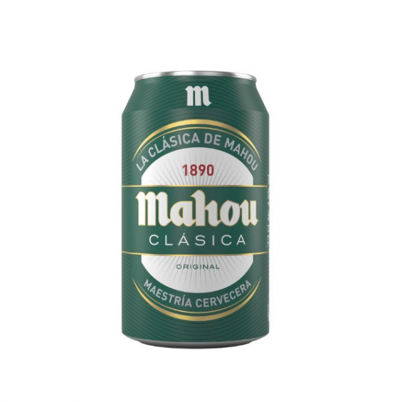 Lata de Ocultación Mahou clasica 33cl. ( sin líquido )  OCULTACIÓN