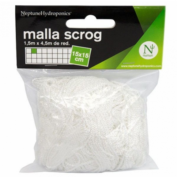 Malla Scrog Textil 1.5x4.5m Neptune  PLÁSTICOS Y MALLAS