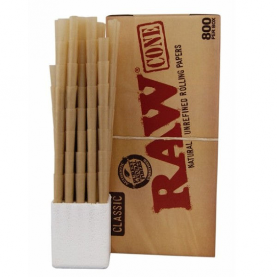 Caja Conos RAW King Size Slim (800 unidades) RAW CONOS