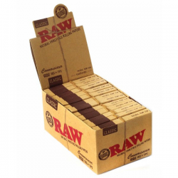 Caja RAW Single Wide Connoisseur (24 unidades)  PAPEL SINGLE WIDE