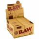 Caja RAW Connoisseur King Size Slim Orgánico (24 libritos)