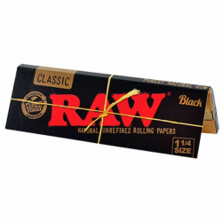 Papel Raw 1 1/4 Black RAW PAPEL 1/4