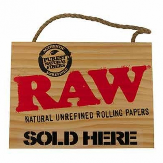 Cartel RAW Madera RAW MERCHANDISING