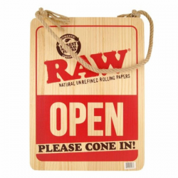 Cartel RAW Madera Please Cone In RAW MERCHANDISING