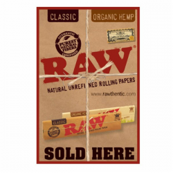 Pegatina RAW Sold Here RAW MERCHANDISING