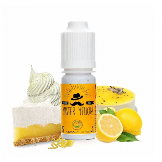 E-Liquid Mister Yellow 10ml Nova Liquids Nova Liquids ESENCIAS NOVA LIQUIDS