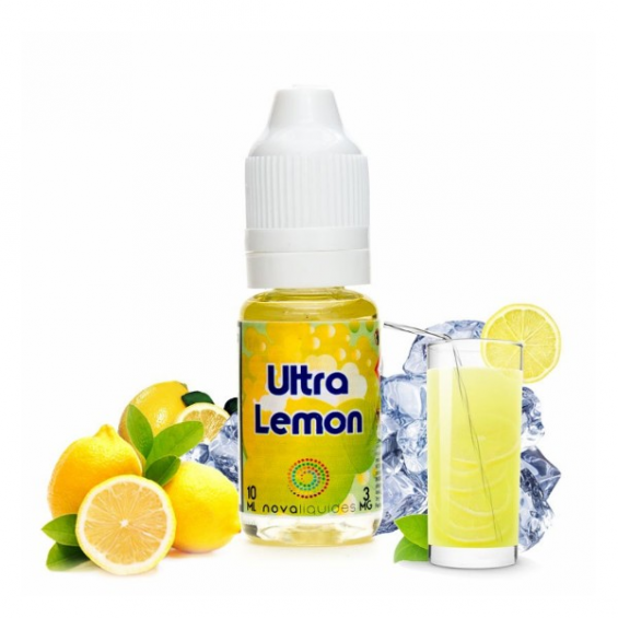 E-Liquid Ultra lemon 10ml Nova Liquids Nova Liquids ESENCIAS NOVA LIQUIDS