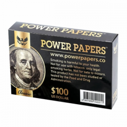 Caja Papel Power Papers Dolar Con Filter Tips (12 unid)  OTROS MODELOS