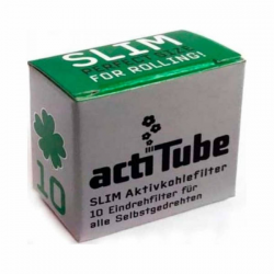 Filtro Actitube Slim Caja 10 uni  BOQUILLAS Y FILTROS