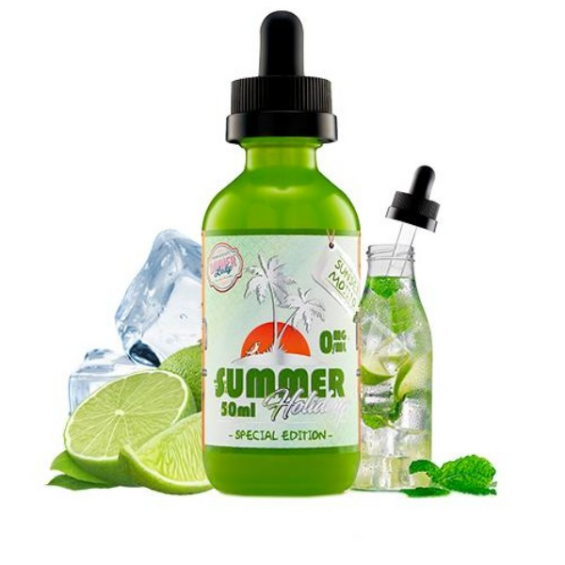 E-Liquid Mojito 0mg (Booster) 50ml Dinner Lady  ESENCIAS DINNER LADY