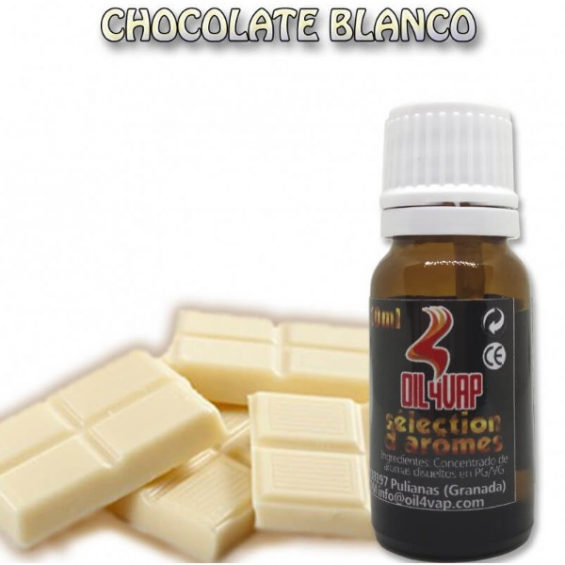 Aroma Chocolate blanco 10ml Oil4vap Oil4vap AROMAS OIL4VAP