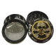 Grinder calavera Bling Bling 4 partes Champ High  GRINDERS CON POLINIZADOR