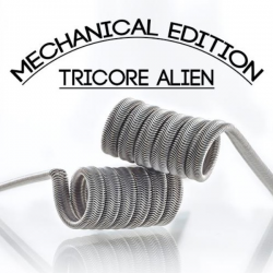 Resistencia artesanal Tricore Alien 28/38 0.16Ohm Charro Coils  RESISTENCIAS ARTESANALES