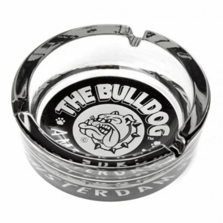 Cenicero Cristal The Bulldog Blanco/Negro The Bulldog CENICEROS VARIOS