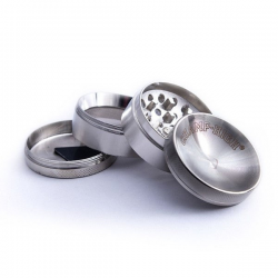 Grinder Curvado 50mm 4 partes Champ High  GRINDERS CON POLINIZADOR