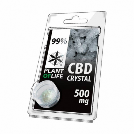 Terpsolator 99% CBD 500mg Plant Of Life  Cristales de CBD